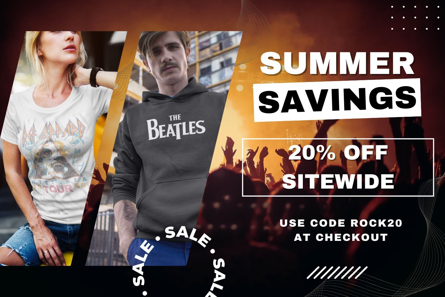 20% Off Orders With Code ROCK20