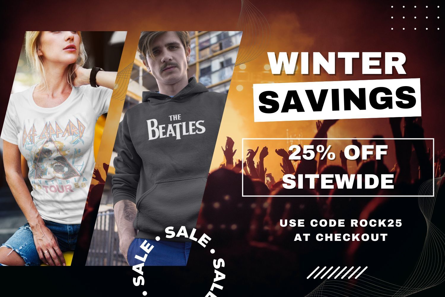 25% Off Orders With Code ROCK25