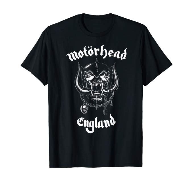 Motorhead England Front Only Adult T-Shirt