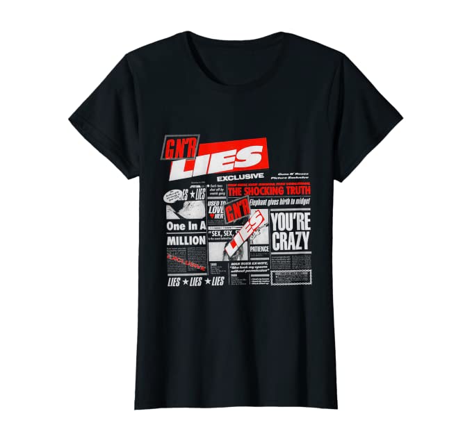 GNR LIES タイダイ Tシャツ Guns_N_Roses_Official_Lies_T-