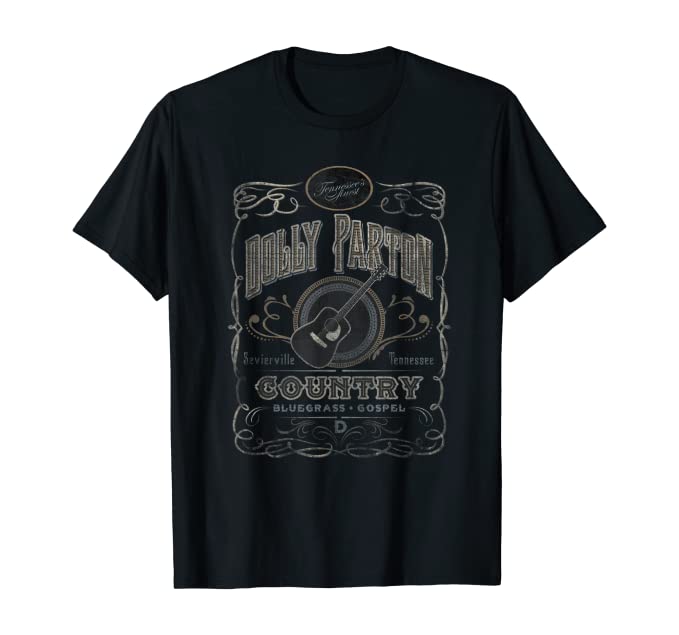 Dolly Parton Whiskey Label Classic T-Shirt