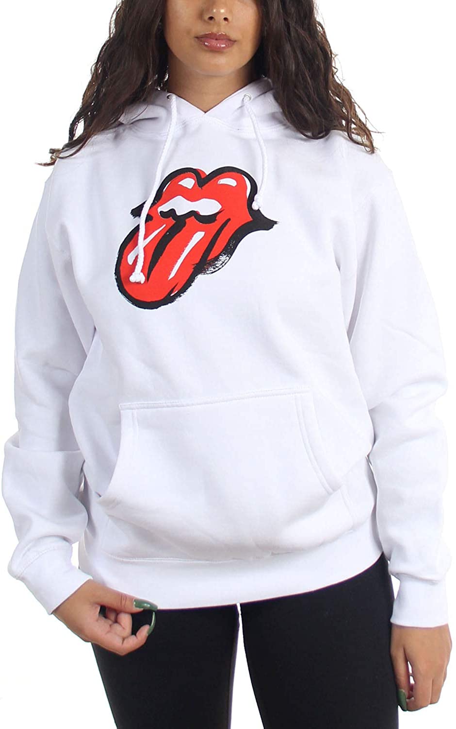 womens rolling stones graphic sweatshirt