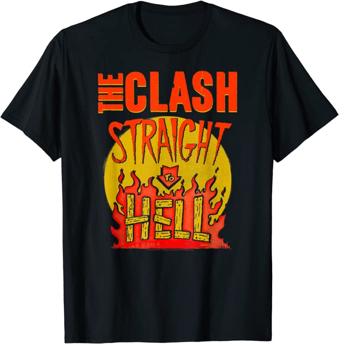 The Clash Straight To Hell Adult T-Shirt - Main Image
