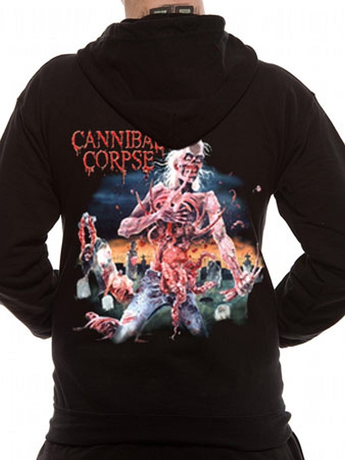 cannibal corpse zip hoodie