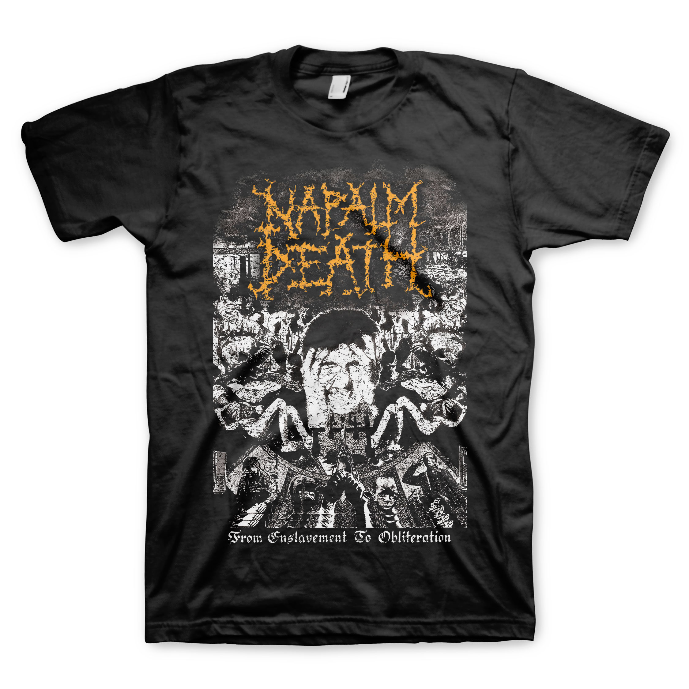 Napalm Death From Enslavement to Obliteration T-Shirt