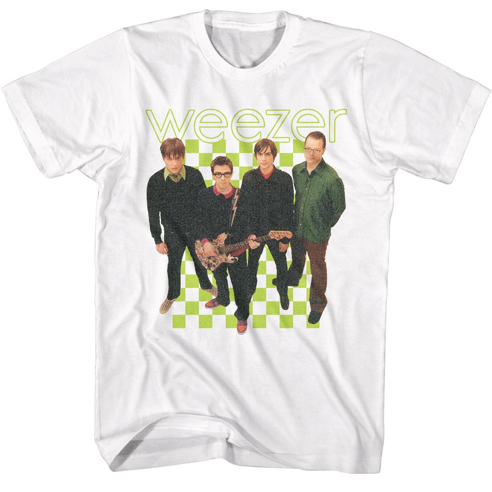 Weezer 2001 Lineup White T-Shirt