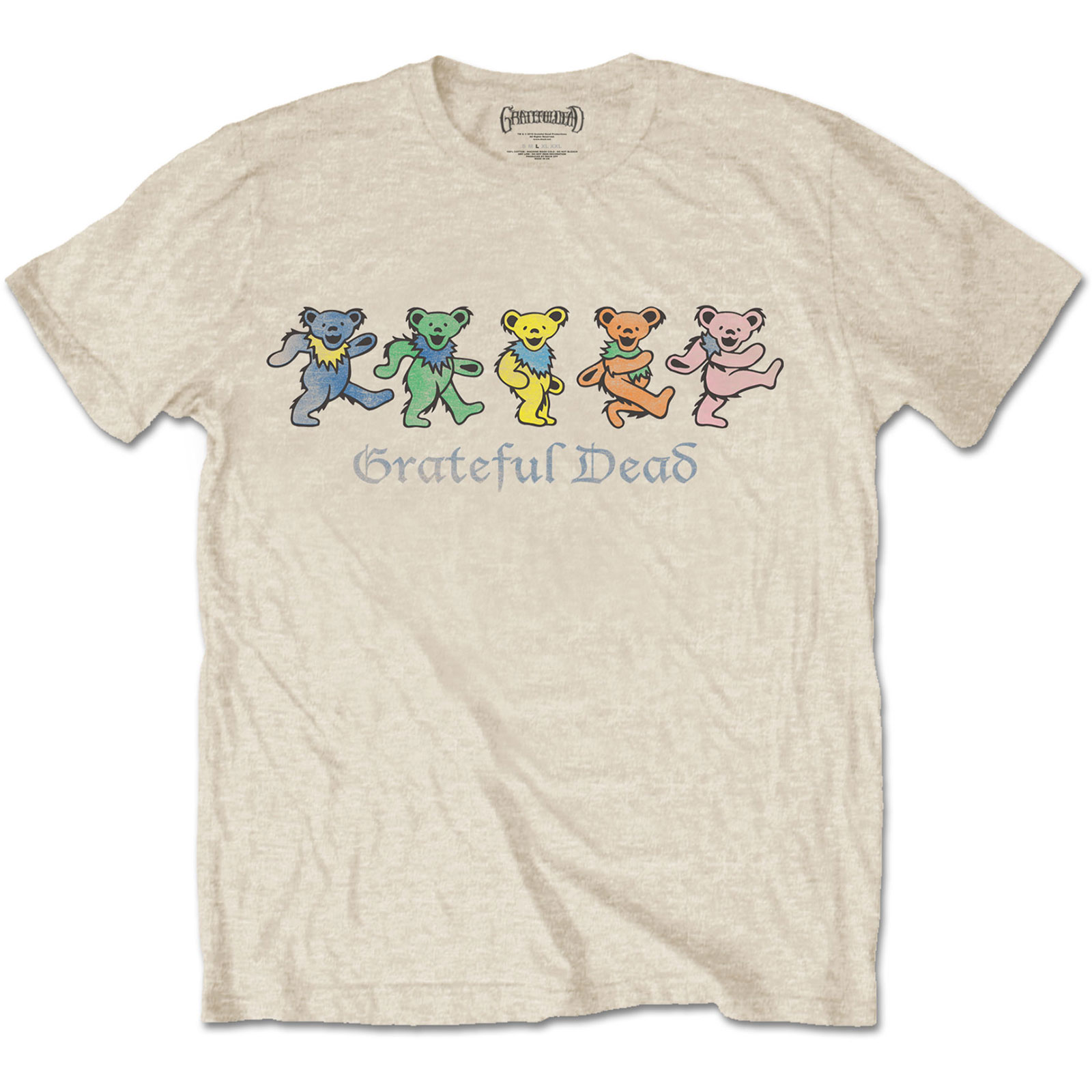 X-girl × GRATEFUL DEAD BEAR L/S TEE TGR x GD River Bear Long Sleeve Tee - Blue Tie Dye – Teton Gravity