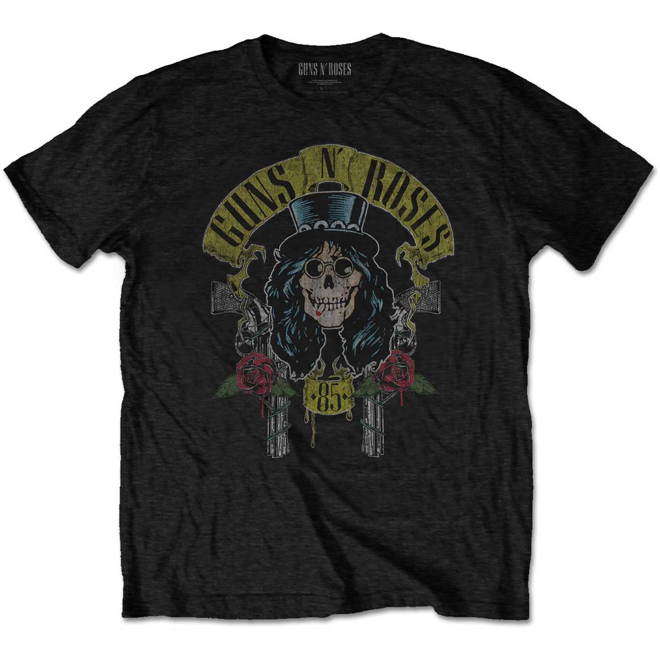 Guns N Roses Unisex T-Shirt Slash 85