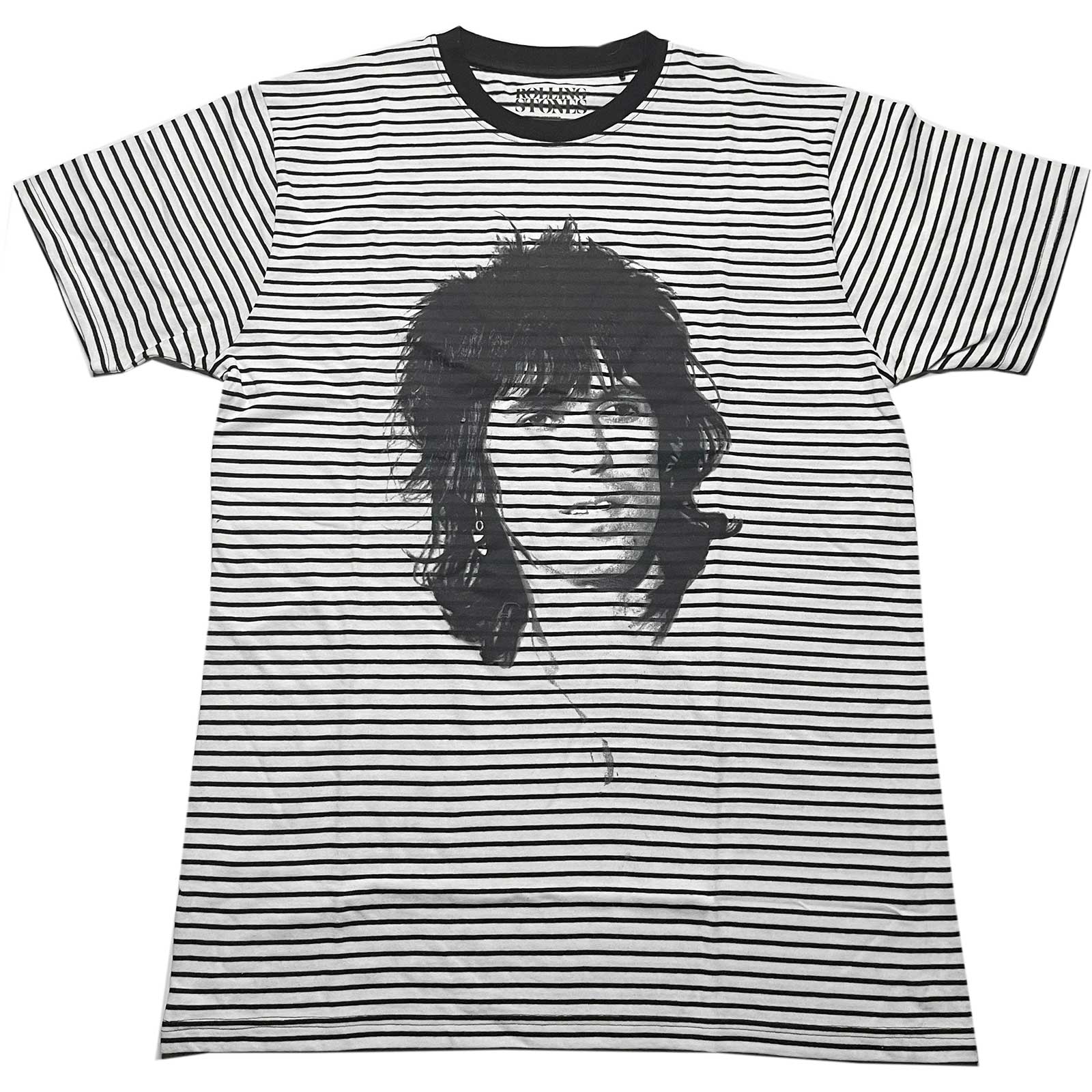 The Rolling Stones Unisex T-Shirt Keith (Striped)
