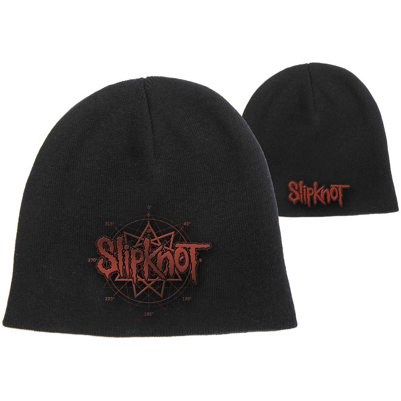 Slipknot Unisex Beanie Hat Logo Black display picture 1