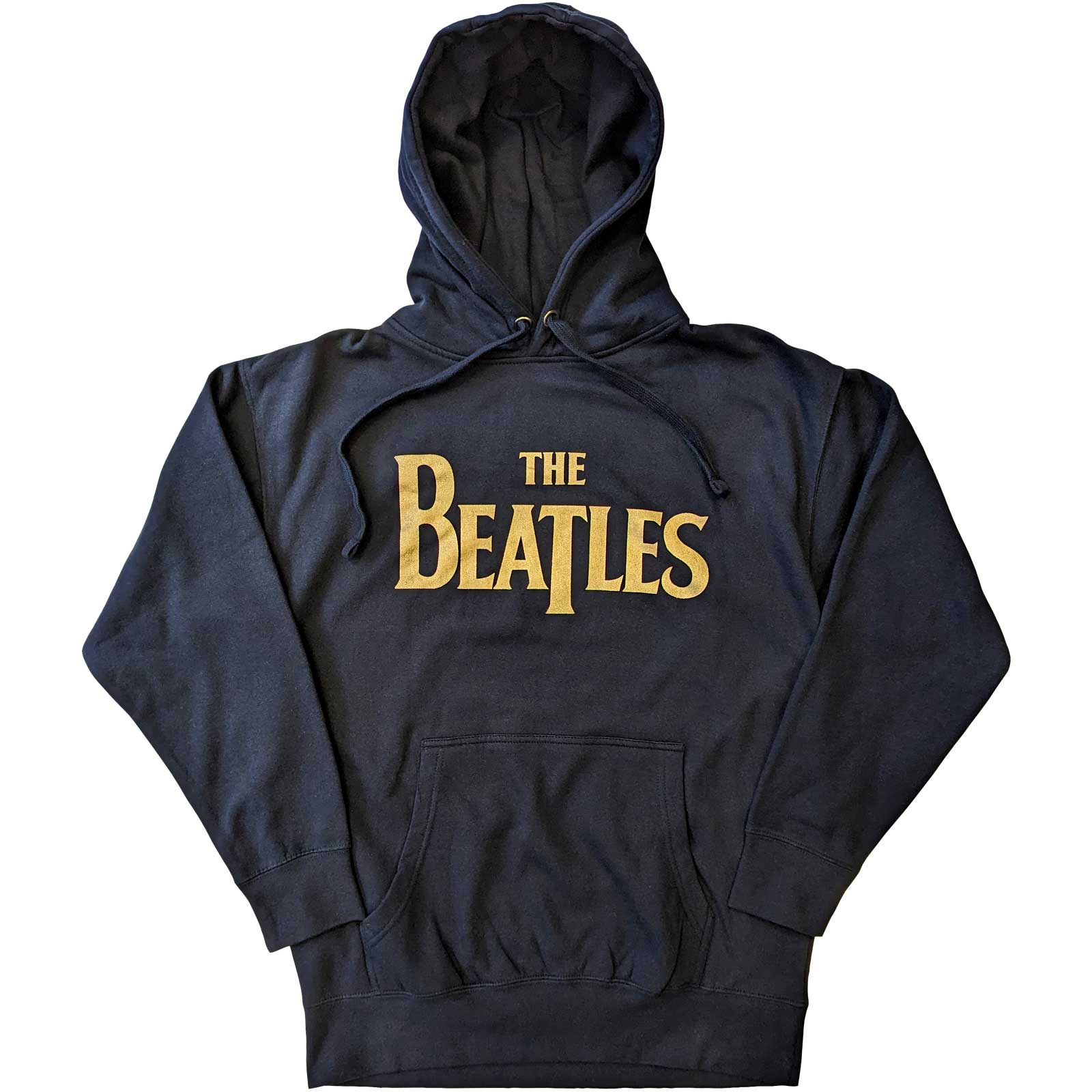 The Beatles Unisex Pullover Hoodie Sweatshirt Gold Drop T Logo