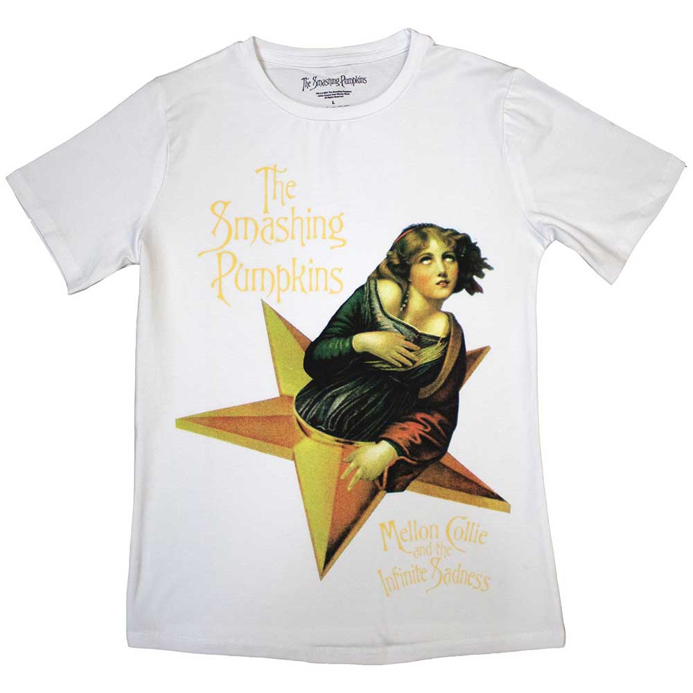 Smashing Pumpkins Women's T-Shirt Mellon Collie White
