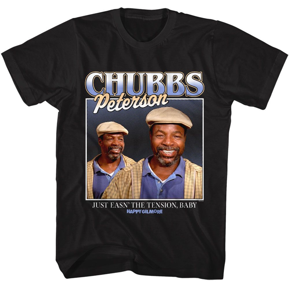 Happy Gilmore Just Easin The Tension Baby Black T-Shirt