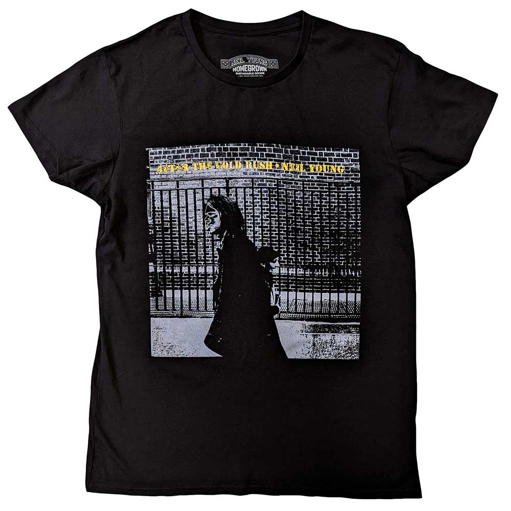 SUNSEA DOVER別注 AFTER THE GOLD RUSH SHIRT Neil Young Unisex T-Shirt After The Gold Rush (Embellished)