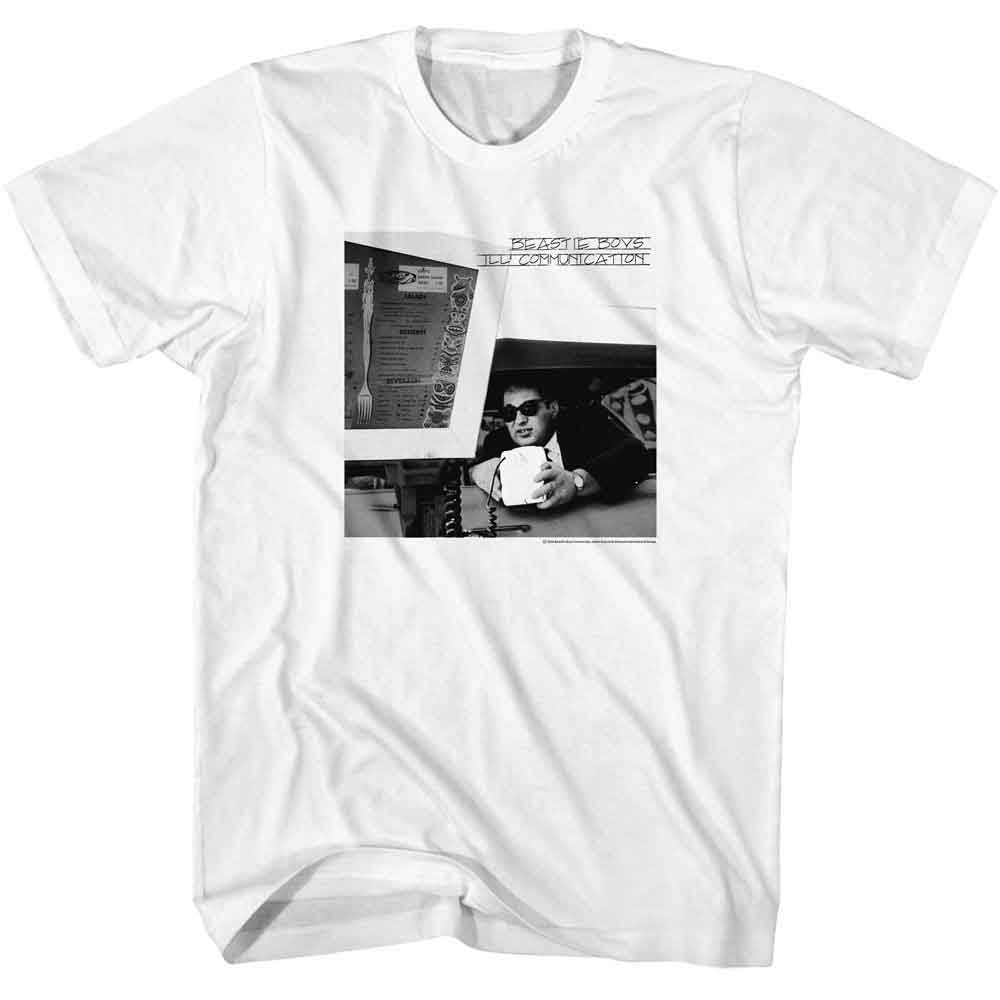 Beastie Boys Ill Communication Color Block White T-Shirt
