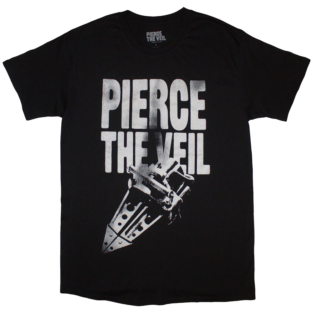 theredthread S pierce T-shirt【black】 THEREDTHREAD / ザレッドスレッド】S pierce T-shirt
