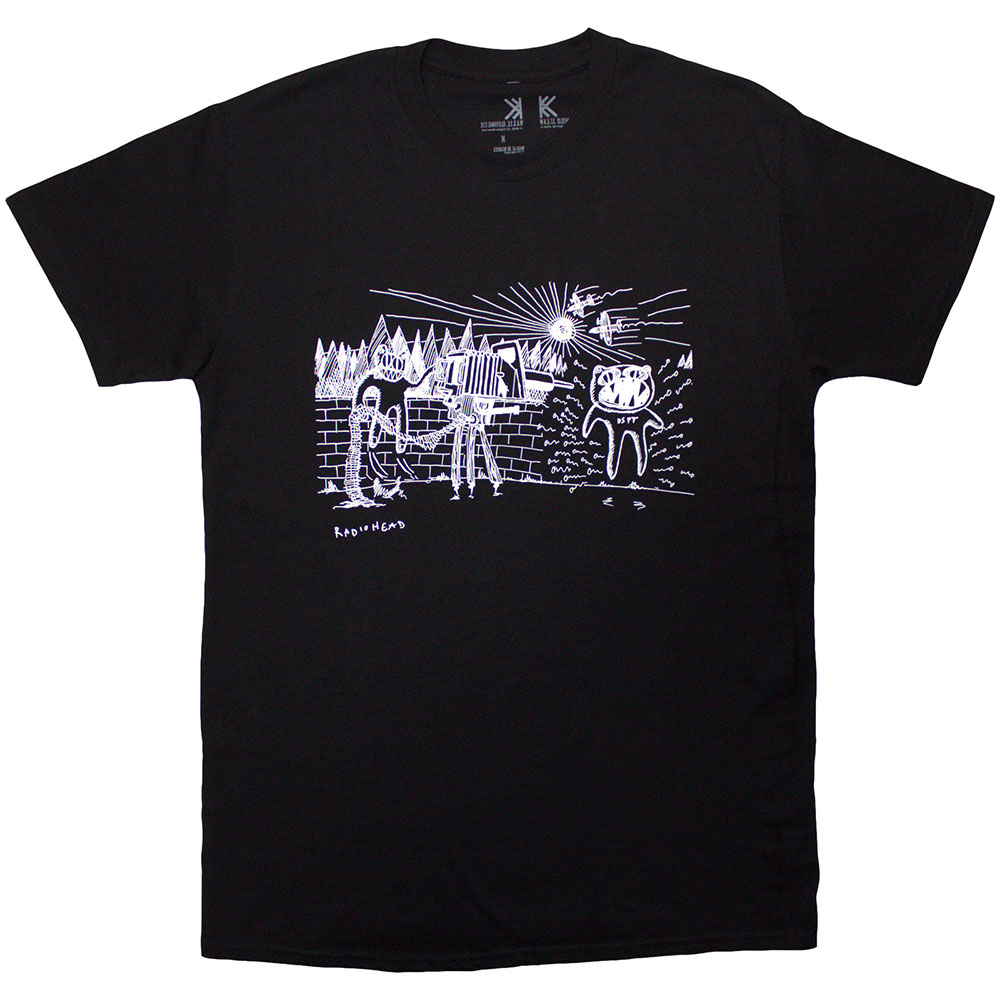 ミュージシャン The Sign Podcast NDIB T-shirt Radiohead
