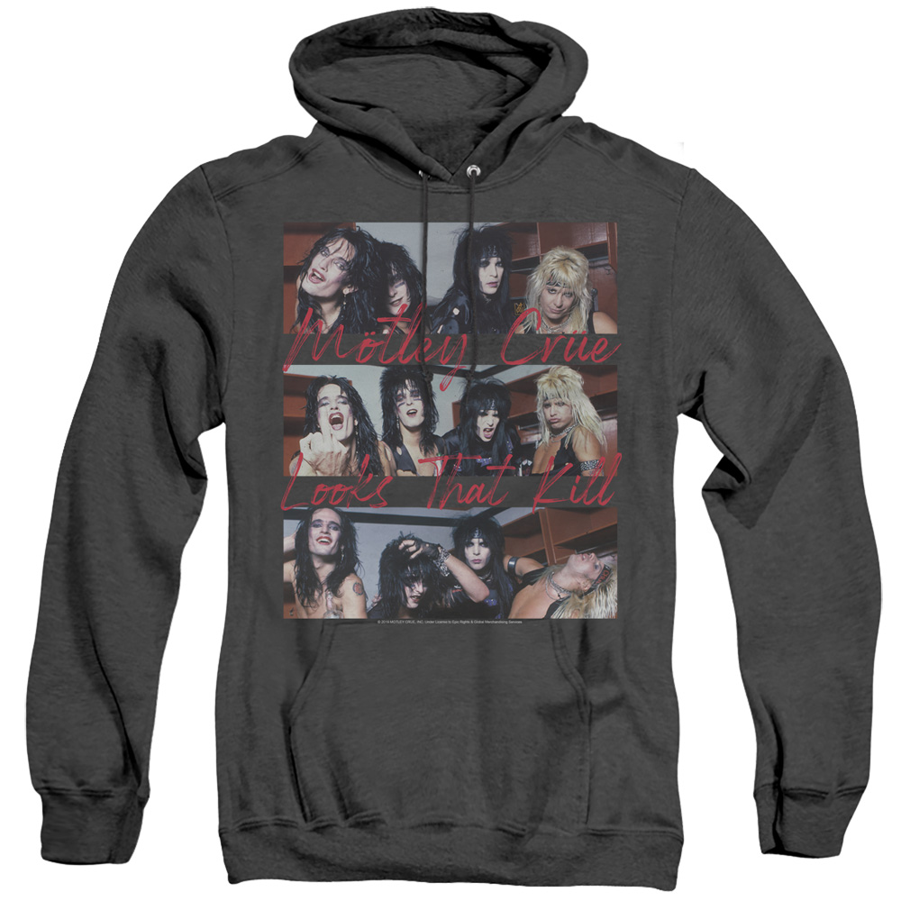 Kill Adult Heather Hoodie Sweatshirt Black