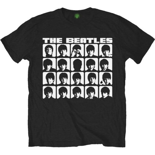 The Beatles Unisex T-Shirt Hard Days Night Faces Mono