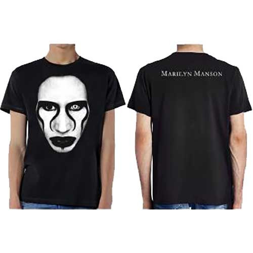 Marilyn Manson Tシャツ 黒 Marilyn Manson Unisex T-Shirt Defiant Ones (Back Print/Ex Tour)