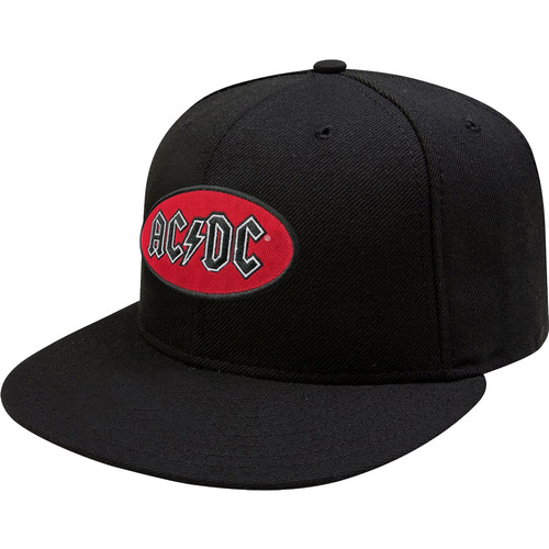 AC/DC Unisex Snapback Hat Cap Oval Logo