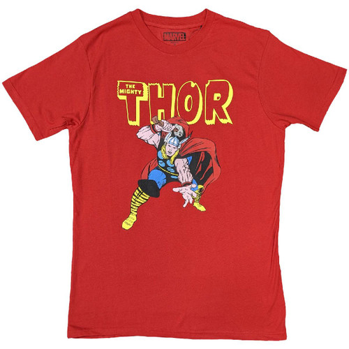 T-shirt Marvel Comics Unisexe - Motif 'Holding Gun' - Taille L Noir