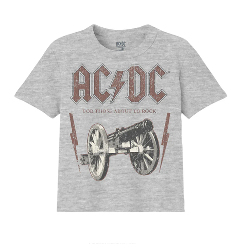 AC/DC Cannon And Volt Women's Baby T-Shirt