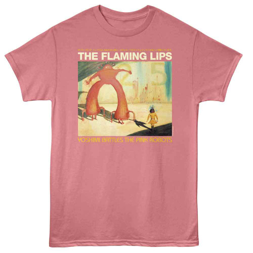 the flaming lips Tシャツ オレンジ The Flaming Lips Yoshimi Mauvelous T-Shirt