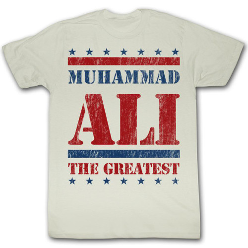Muhammad Ali Stars Ginger Adult T-Shirt