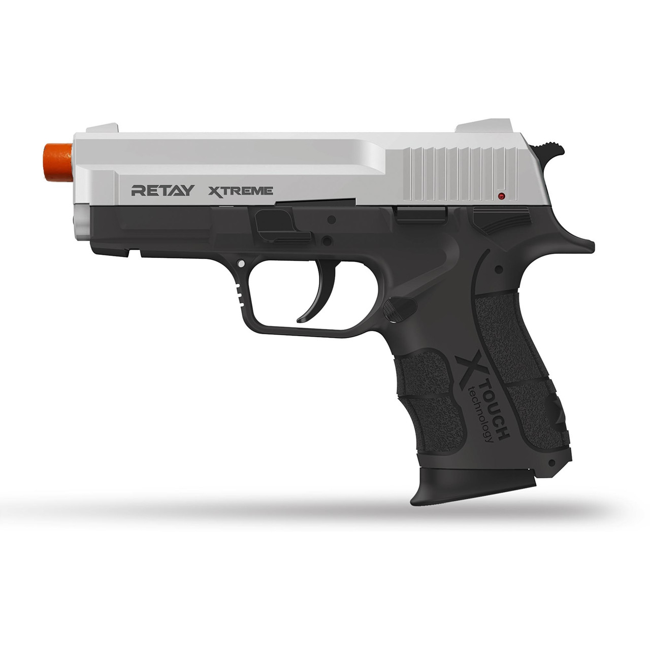 Retay XTREME Blank Pistol 9MM PAK Chrome - BlankGunArmory.com