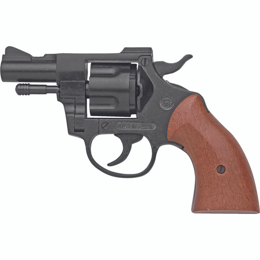Western Style 9mm Revolver Black