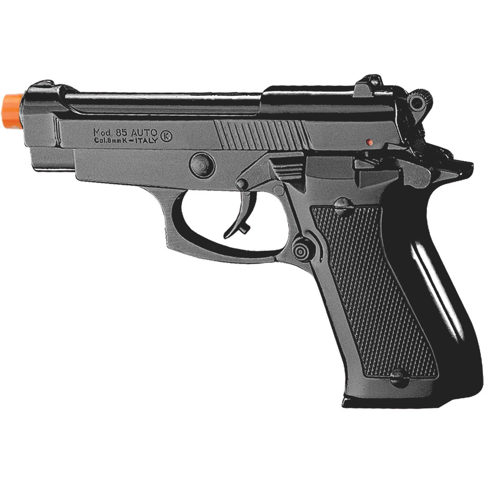 Kimar Mod. 85 Auto Front Firing Blank Pistol - Black Finish Main Image