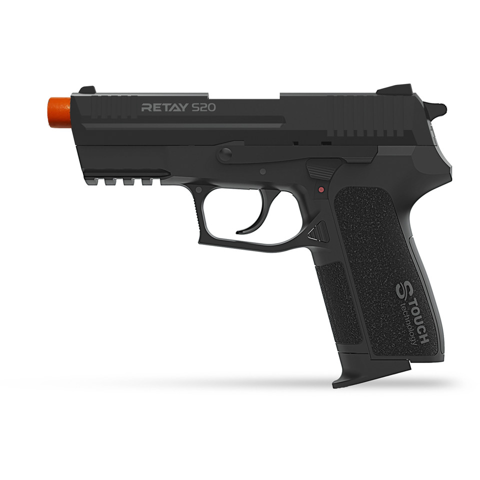 Retay S20 Blank Pistol 9MM PAK Black Main Image