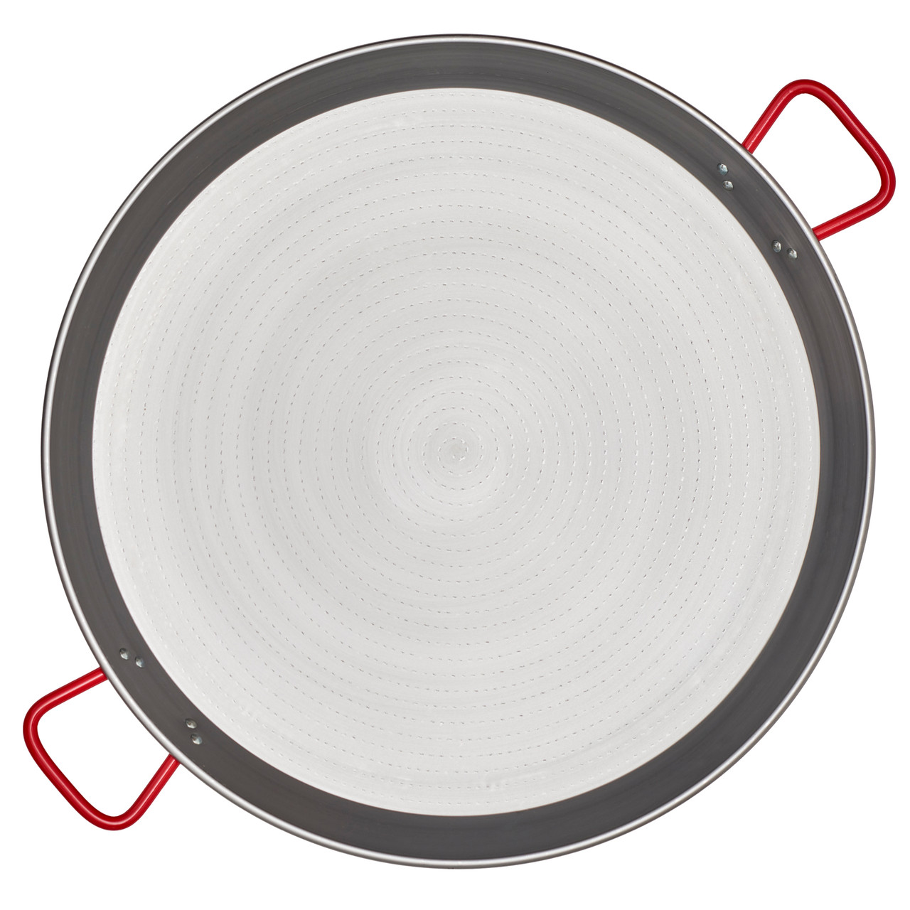 Vigor 8 Polished Carbon Steel Paella Pan