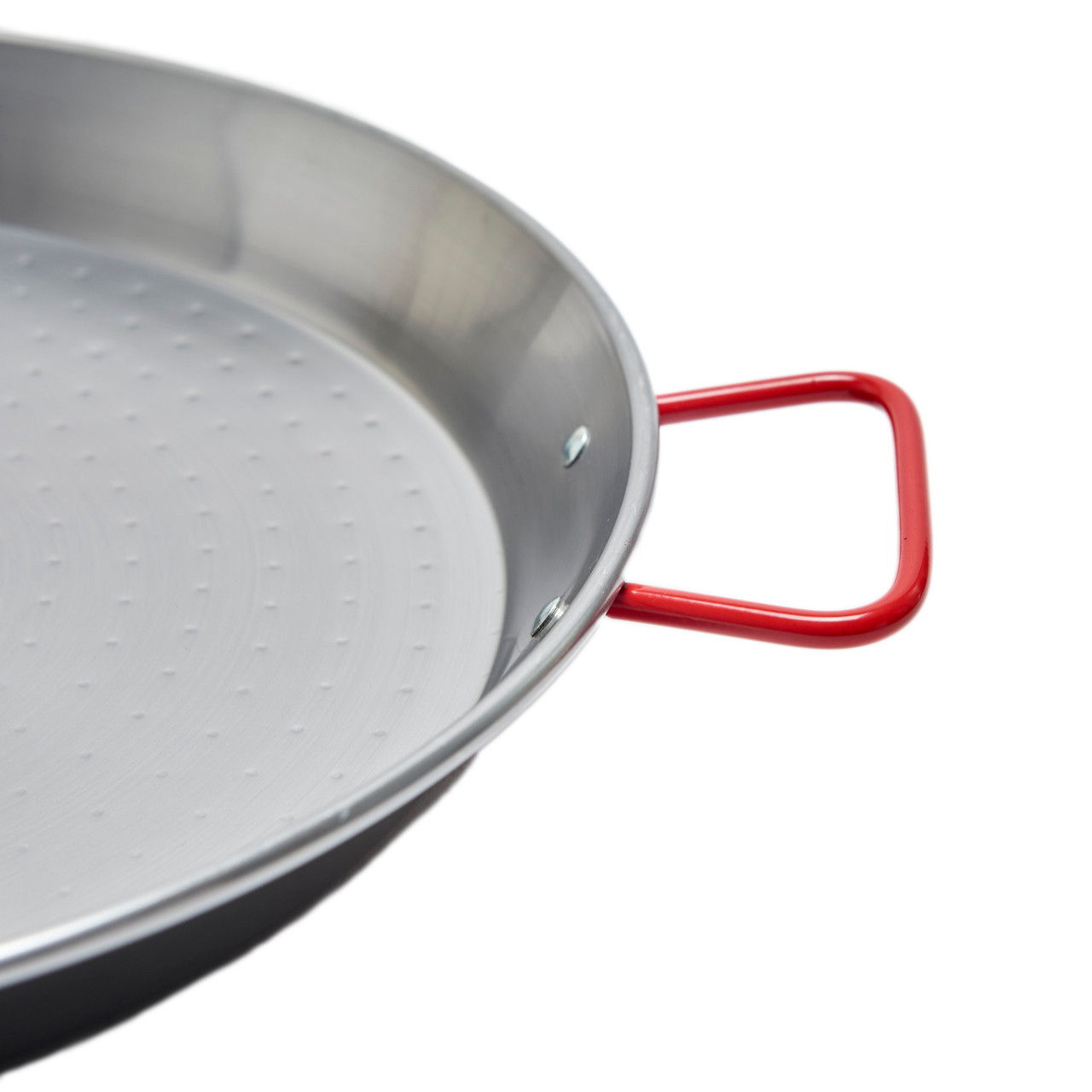  MAGEFESA® Carbon - paella pan 36 in - 91 cm for 37 Servings,  made in Carbon Steel, with dimples for greater resistance and lightness,  ideal for cooking outdoors, cook your own