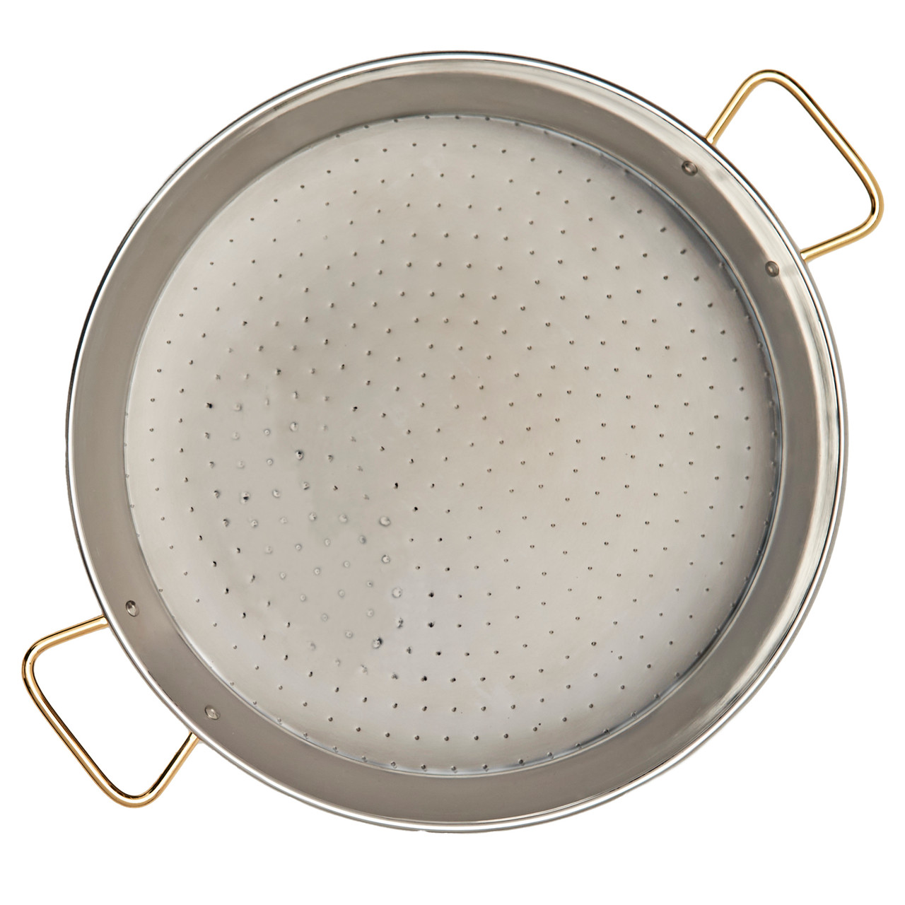 Garcima 14-inch Stainless Flat Bottom Paella Pan, 36cm