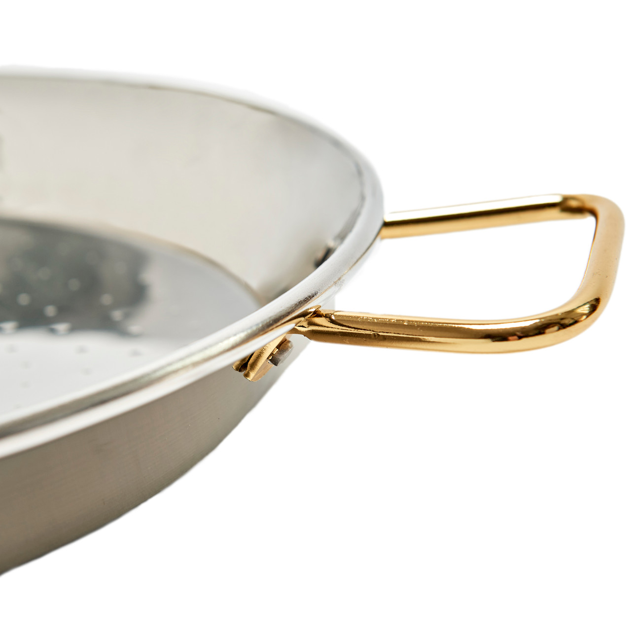 24" Stainless Steel Paella Pan (60 cm) La Paella