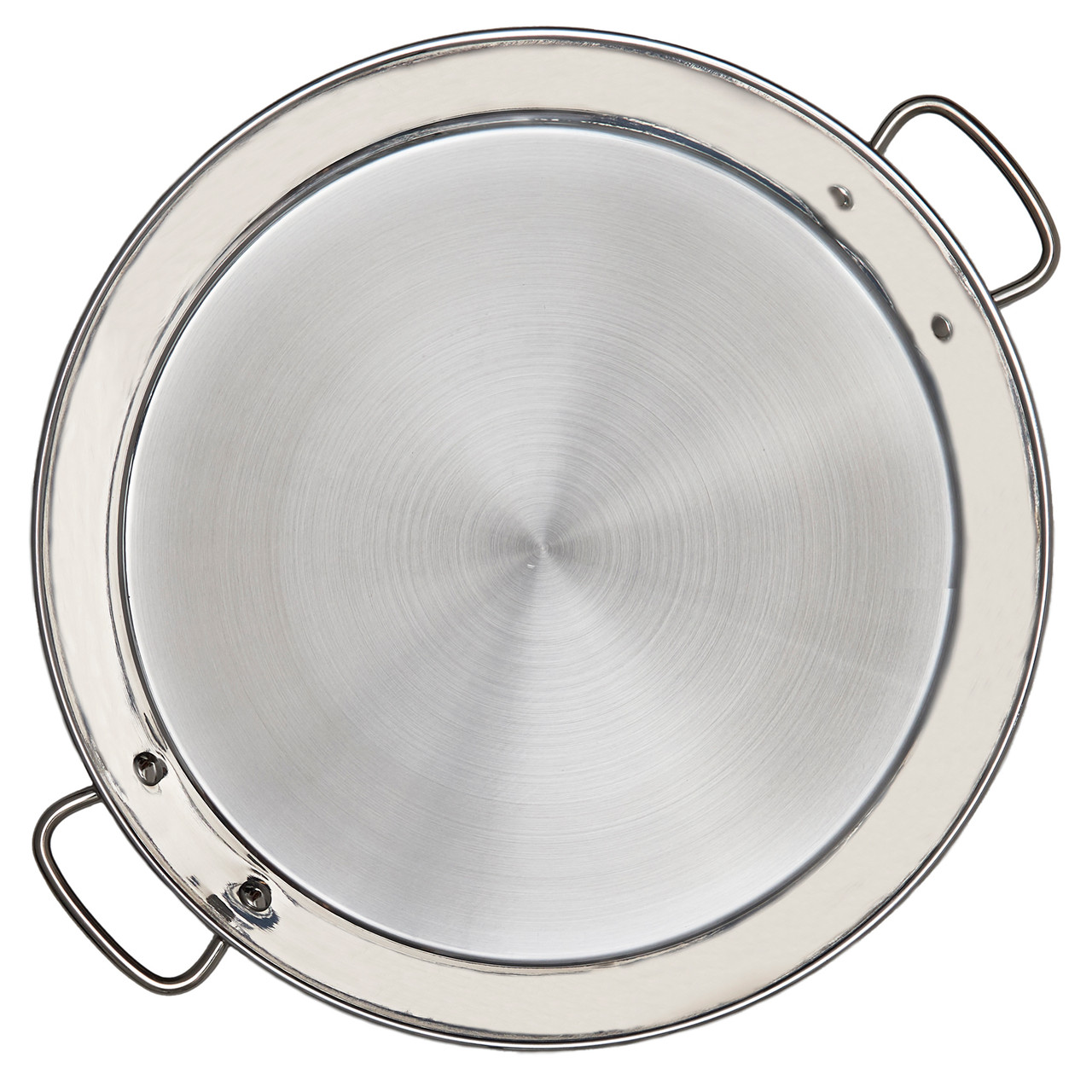 Stainless Steel Paella Pan 14-Inch - Fante's Kitchen Shop - Since 1906
