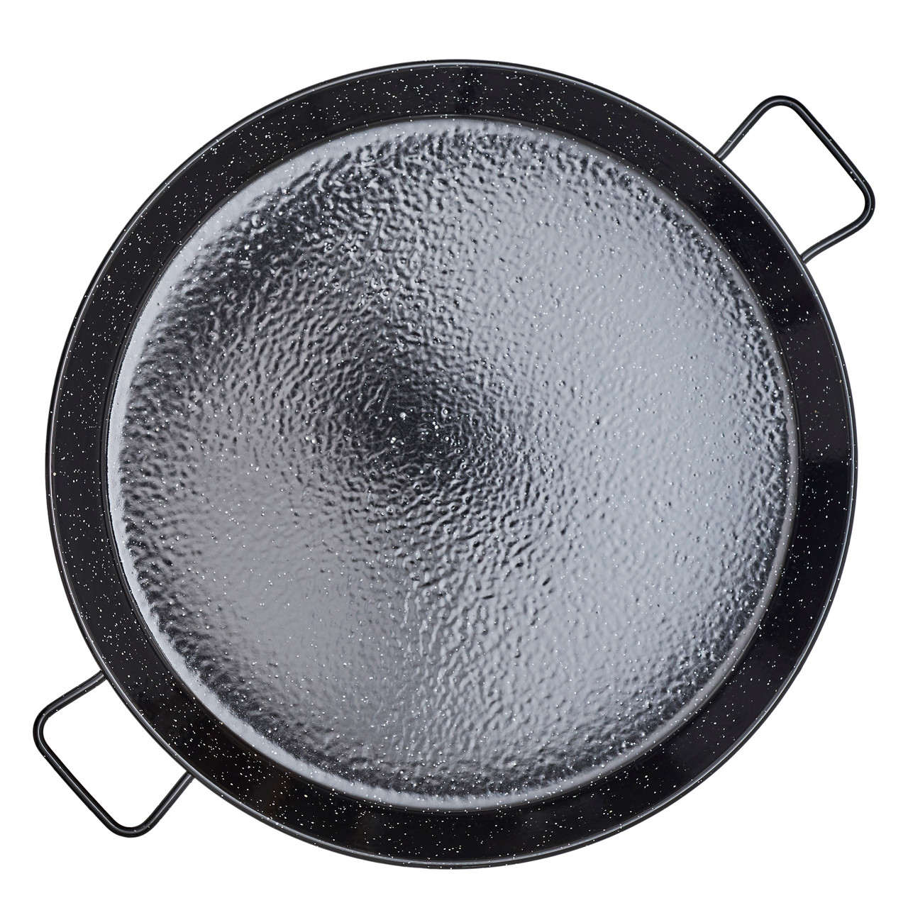 La Ideal Poêle à paella en acier poli, 42 cm, brossé, argent 85142