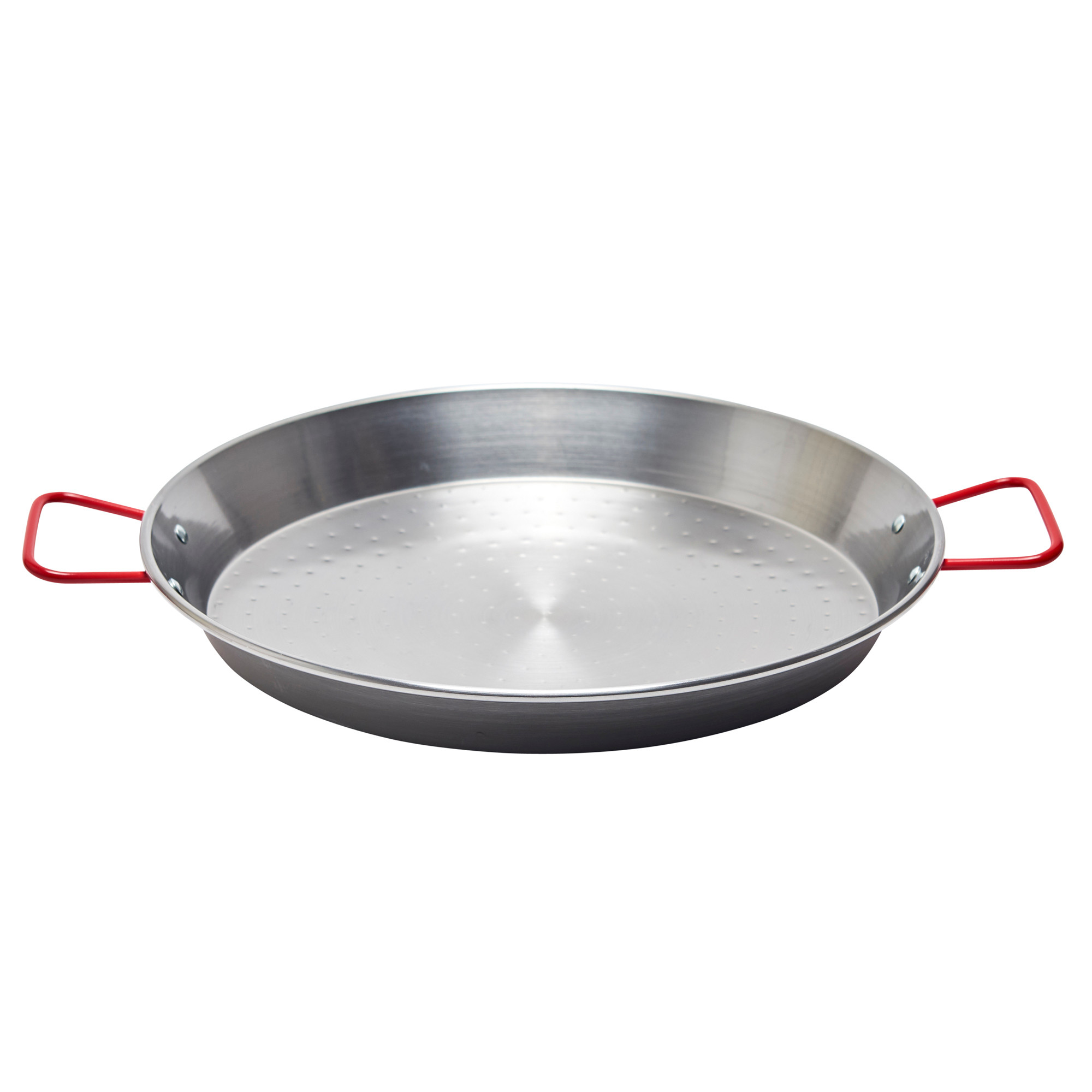 14" Stainless Flat Bottom Paella Pan La Paella