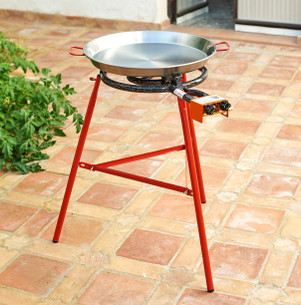 Tabarca Kit: G400 burner with 20" Carbon Steel Paella Pan