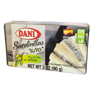 Small Sardines in Olive Oil