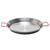 13" Carbon Steel Paella Pan with Red Handles from Spain (32 cm)