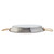 10" Stainless Steel Paella Pan with Gold Handles from Spain (26 cm)