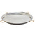 36" Stainless Steel Paella Pan with Gold Handles from Spain (90 cm)
