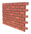 British Brick Finished in Burnished Red