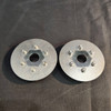 1/4 Scale 1/2" Brake Adaptors with Brake Discs & Hardware