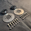 1/4 Scale 1/2" Brake Adaptors with Brake Discs & Hardware