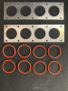 1/4 Scale V8 Heads Gaskets (2) & O Rings (8)