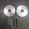 1/4 Scale Front Disc Wheel Drum Knock Offs With Bearings (2)